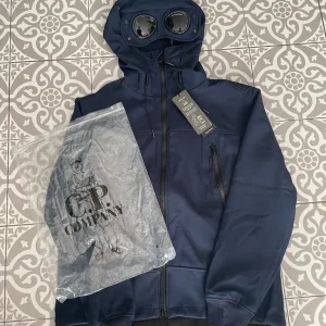 Brand New Navy CP Company Soft Shell Goggle Jacket Size M