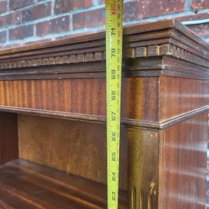 Job lot. Dark wood furniture for sitting room/kitchen. - Image 4