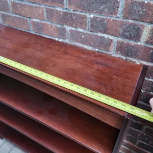 Job lot. Dark wood furniture for sitting room/kitchen. - Image 5