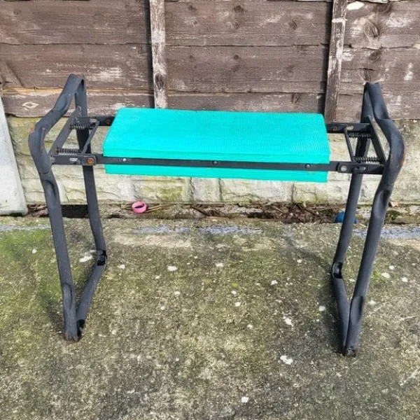 metal garden kneeler seat