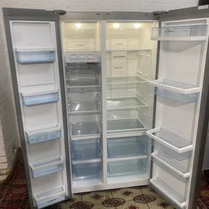 🚚Beautiful Bosch Fully Loaded American Double Door Non Plumb Fridge Freezer - Image 6