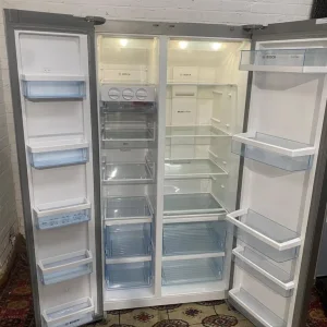 🚚Beautiful Bosch Fully Loaded American Double Door Non Plumb Fridge Freezer - Image 7