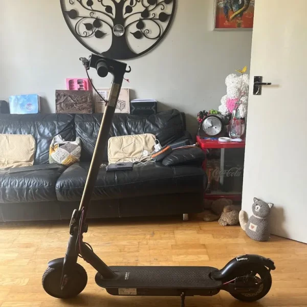 Black scooter