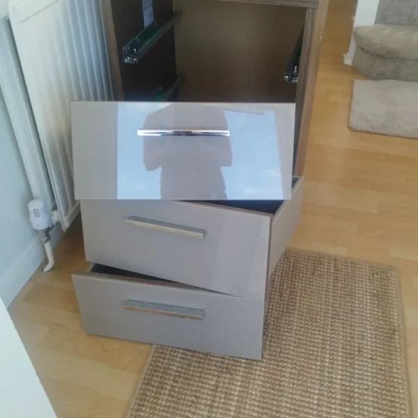 Bed side tables x2 king size bed frame,table touch lamps