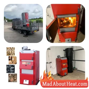 Solid fuel boiler, cut heating costs and burn logs, many in stock - Image 2