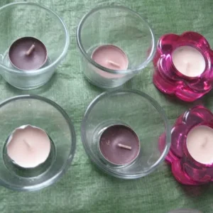 Selection of Candles and Candle/Flower Holders/Table Decorations for £8.00 - Image 4