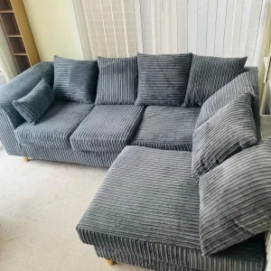 Grey corner sofa::: - Image 4
