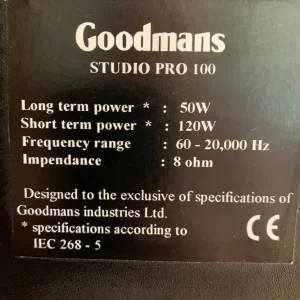 Goodmans Loudspeakers - Image 3