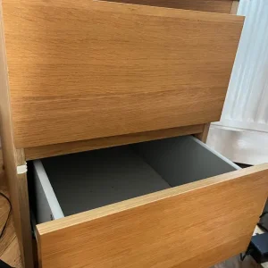 Wooden bed side table - Image 2