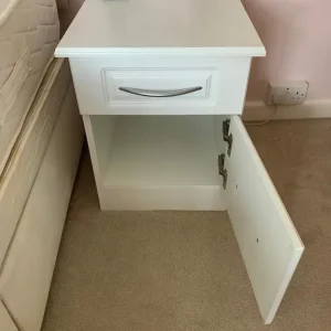 2 drawer beside table - Image 2