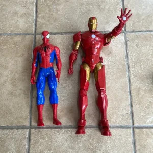 Iron Man and Spiderman Action Figures - Image 2