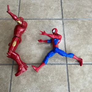 Iron Man and Spiderman Action Figures - Image 5