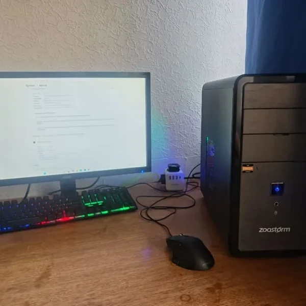 Full pc setup 8th gen intel 32GB ram Ddr4,1th hdd 240gb ssd windows 11