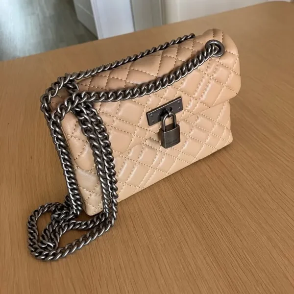 Kurt Geiger Mini Tan Leather Bag