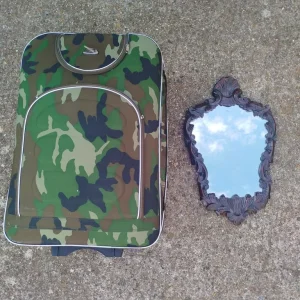 Antique Rococo Wall Mirror – Hand Carved Solid Mahogany – 19th Century – Original Glass - Image 2