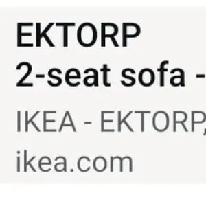IKEA 2 seat sofa - Image 2