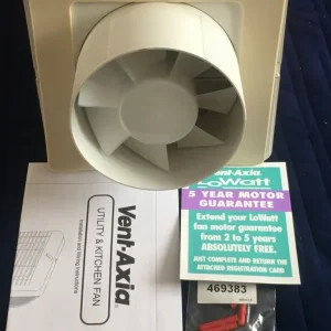 Vent-Axia Pull Cord Fan 150mm - Image 2