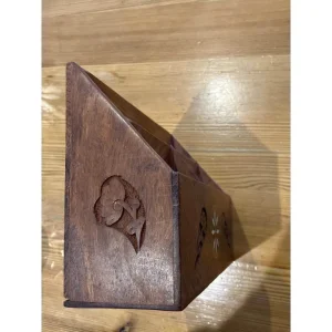 Letter rack / Desk tidy – hand carved - Image 3