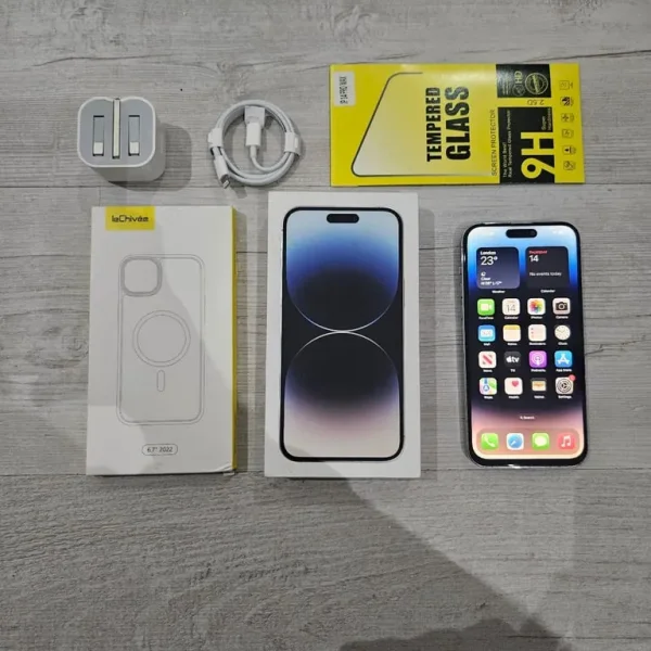 iPhone 14 Pro Max 5G 128GB Unlocked Silver