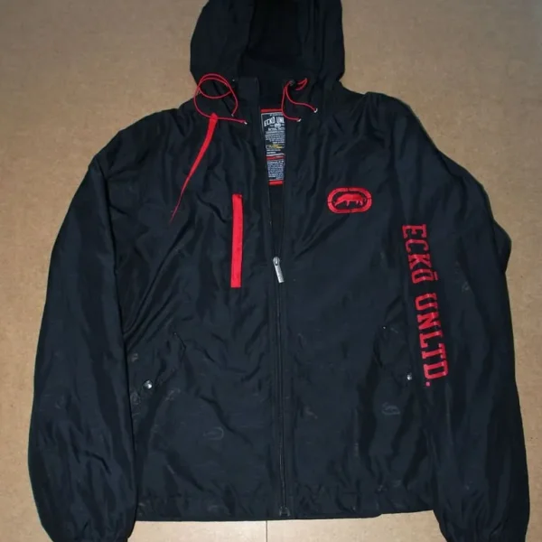 Vintage ECKO Unltd 2000s zip up windbraker XL