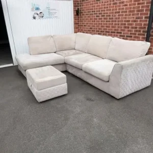 Dylan 3+2 & Corner Sofa Set with Footstool | Big Savings | Free Same-Day Delivery