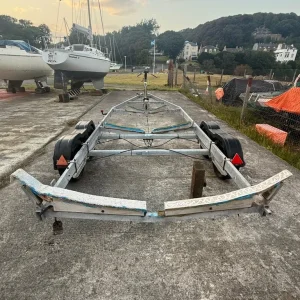 Double axle braked boat trailer - Image 2
