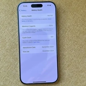 Apple iPhone 16 pro unlocked 100% 🔋 - Image 4