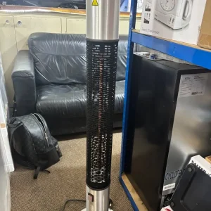 🔥 Electric Patio Heater Modern LED Stainless Steel Electric Tower Heater - Image 2