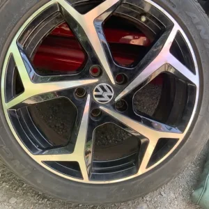 17" Bonneville Style alloy wheels with tyres all very good condition *No Offers* - Image 2
