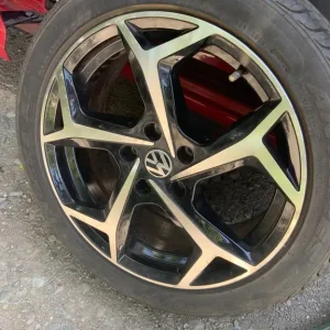 17" Bonneville Style alloy wheels with tyres all very good condition *No Offers* - Image 3