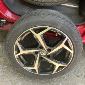 17" Bonneville Style alloy wheels with tyres all very good condition *No Offers* - Image 5