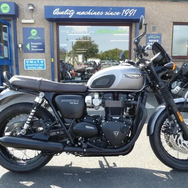 Triumph Bonneville T120 Black - 2021 - 12,874 Miles at Penrith Motorcycles