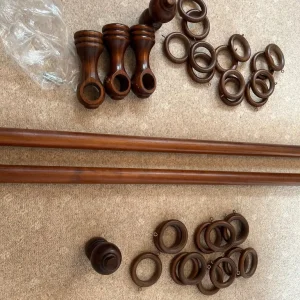 Wooden Curtain Pole - Image 2