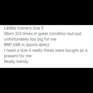 Ladies Steve Madden trainers size 5 - Image 8