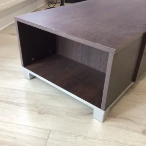 Large Coffee Table with Drawer and storage to 3 sides. - Image 3