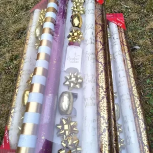 Christmas decorations Wrapping Paper Baubles - Image 4