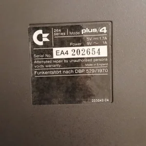 Commodore plus4 console plus 12 games - Image 7