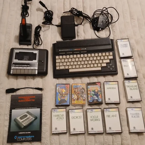 Commodore plus4 console plus 12 games