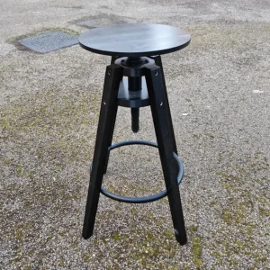 2 IKEA Dalfred Height Adjustable Bar Stools with Seat Cushions FREE DELIVERY 039 - Image 7