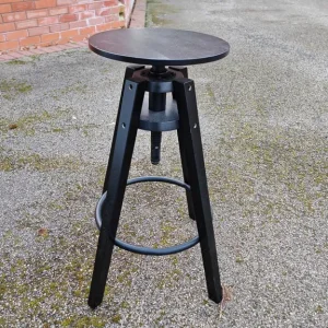 2 IKEA Dalfred Height Adjustable Bar Stools with Seat Cushions FREE DELIVERY 039 - Image 8