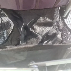 baby Stroller lay back, lockable front swivel wheels. Sun/ rain hood and Visor for viewing toddler - Image 4