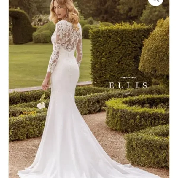 Wedding dress Ellis bridal 14 ivory