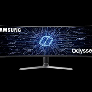 Samsung Odyssey CRG9 49" Dual QHD VA LED Curved Gaming Monitor - LC49RG90SSPXXU