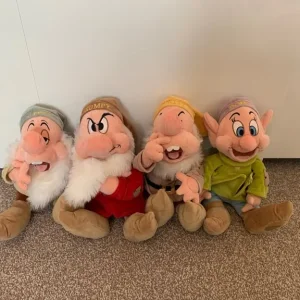 Disney Seven Dwarves soft toys