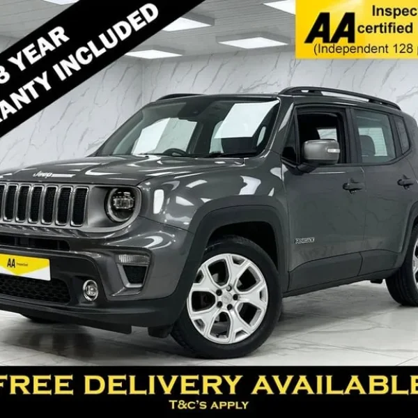 2019 Jeep Renegade 1.6 MultiJetII Limited SUV 5dr Diesel DDCT Euro 6 (s/s) (120 ps) ESTATE Diesel...