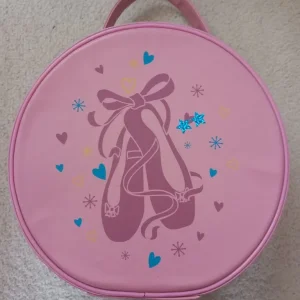 Vanity case with ballet shoe motif