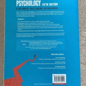 Psychology by G Neil Martin 5th Edition - Image 2