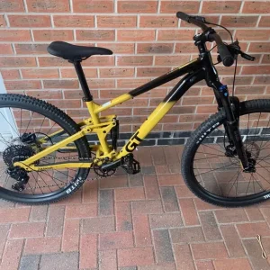 GT Zaskar FS Sport Full Suspension Mountain Bike - Yellow frame size M