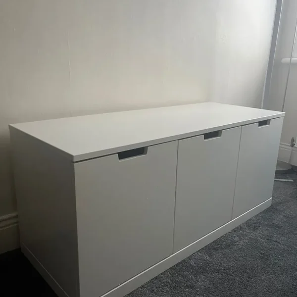 White Drawer Unit