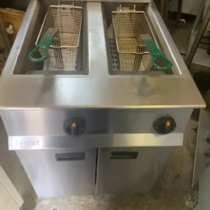 LINCAT OPUS GAS 2 TANK FRYER CATERING COMMERCIAL KITCHEN FAST FOOD SHOP
